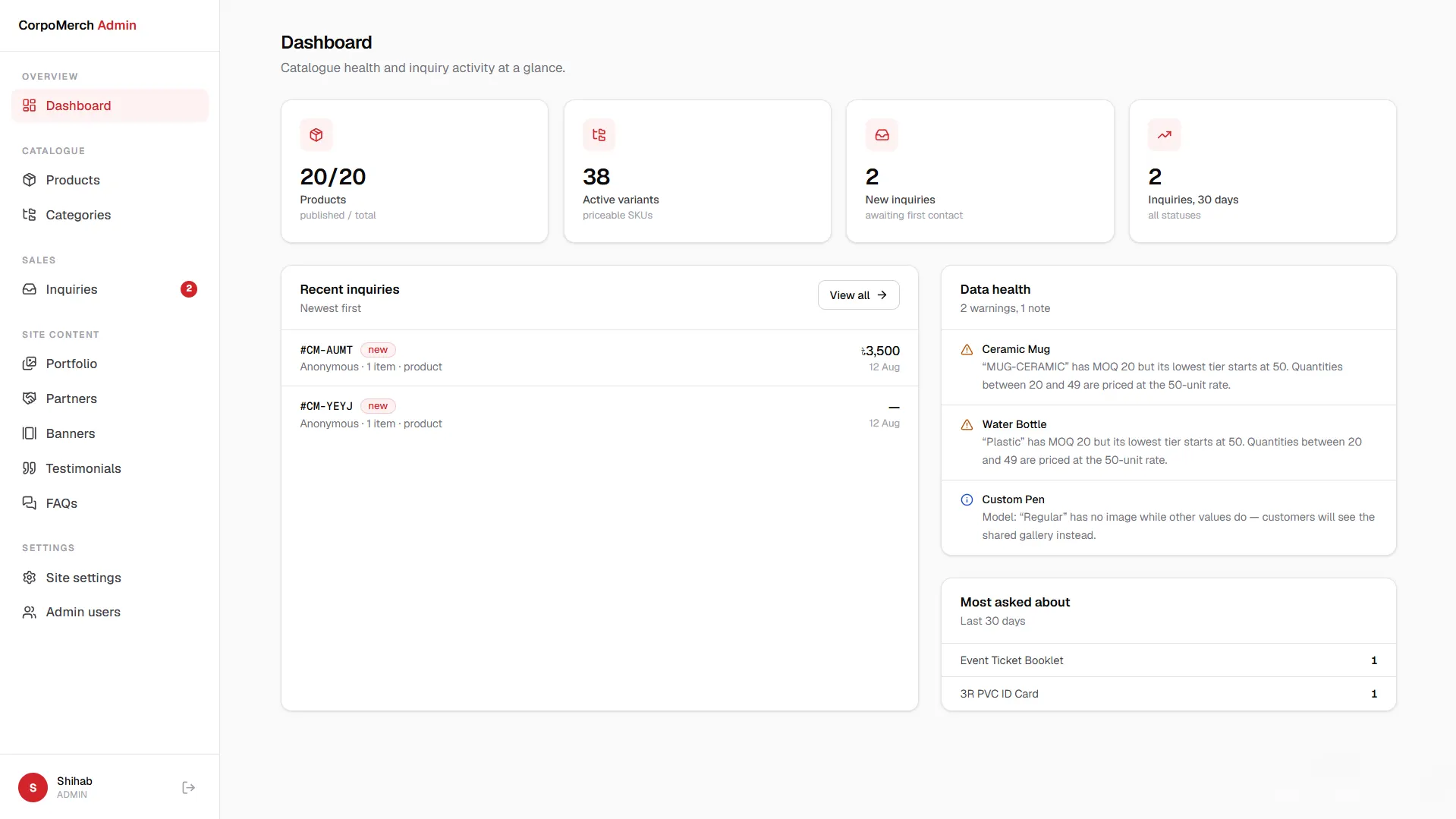 /projects/corpomerch/admin-home-page.webp
